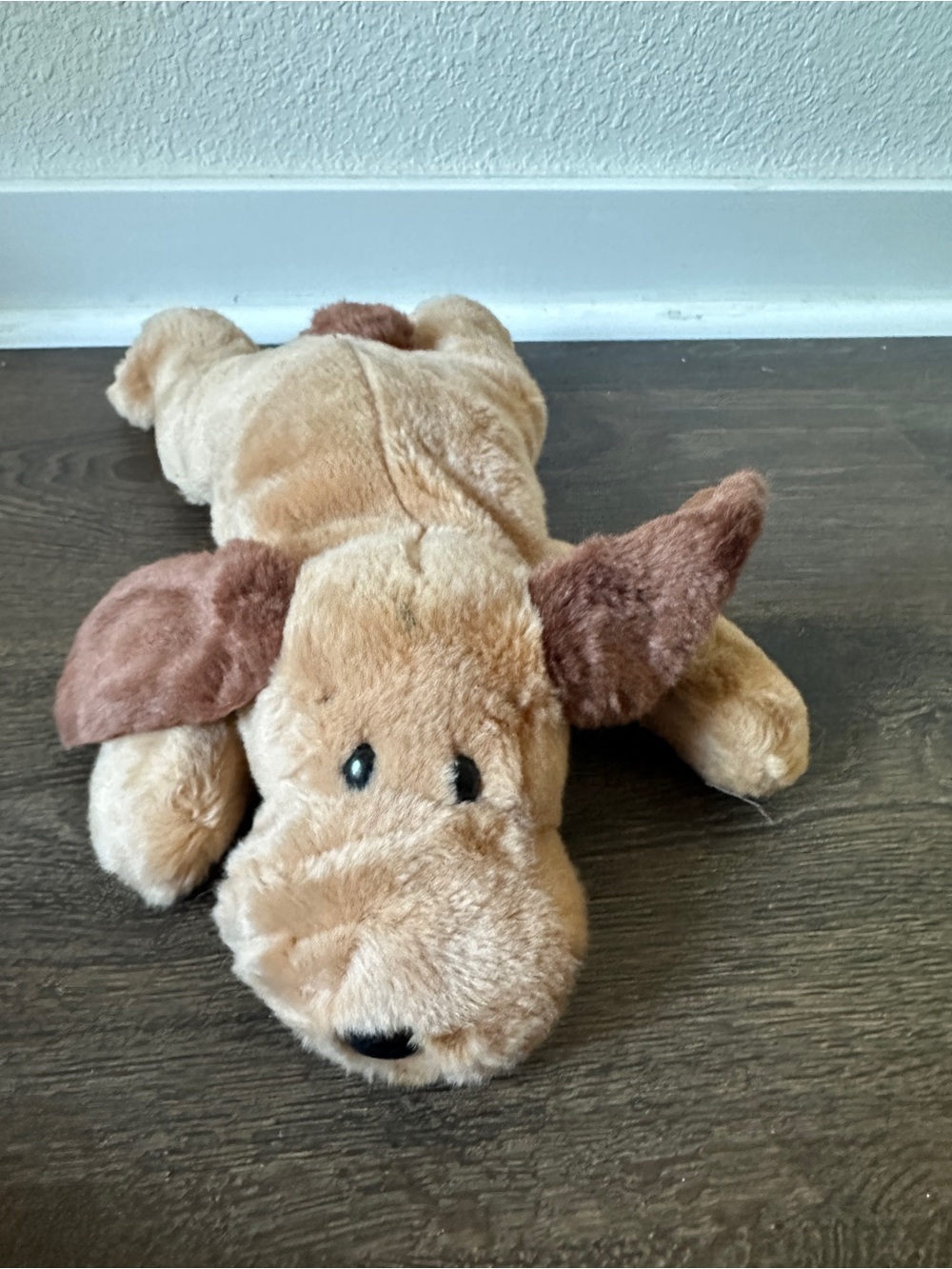 Ty Beanie Buddy “ BONES” The Brown Floppy Ears Dog-Large 14”, 2000